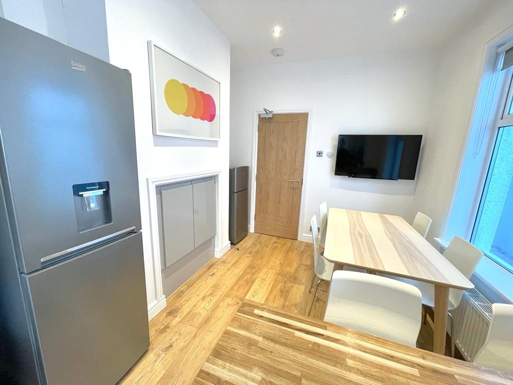 Kitchen and dining area