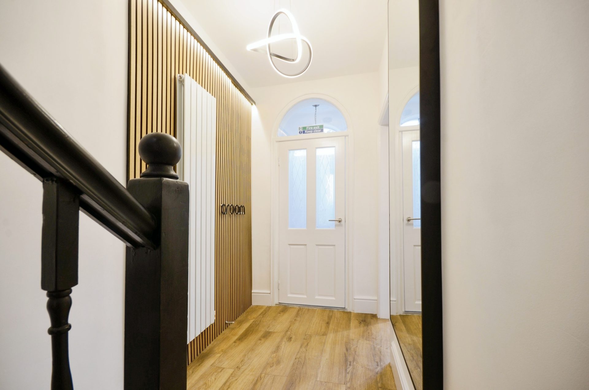 Hallway from the stairs