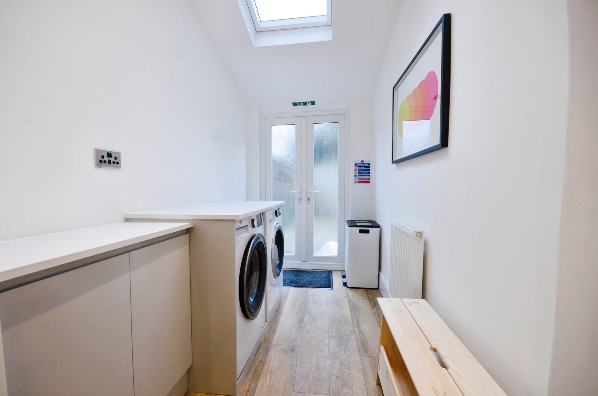 Laundry area
